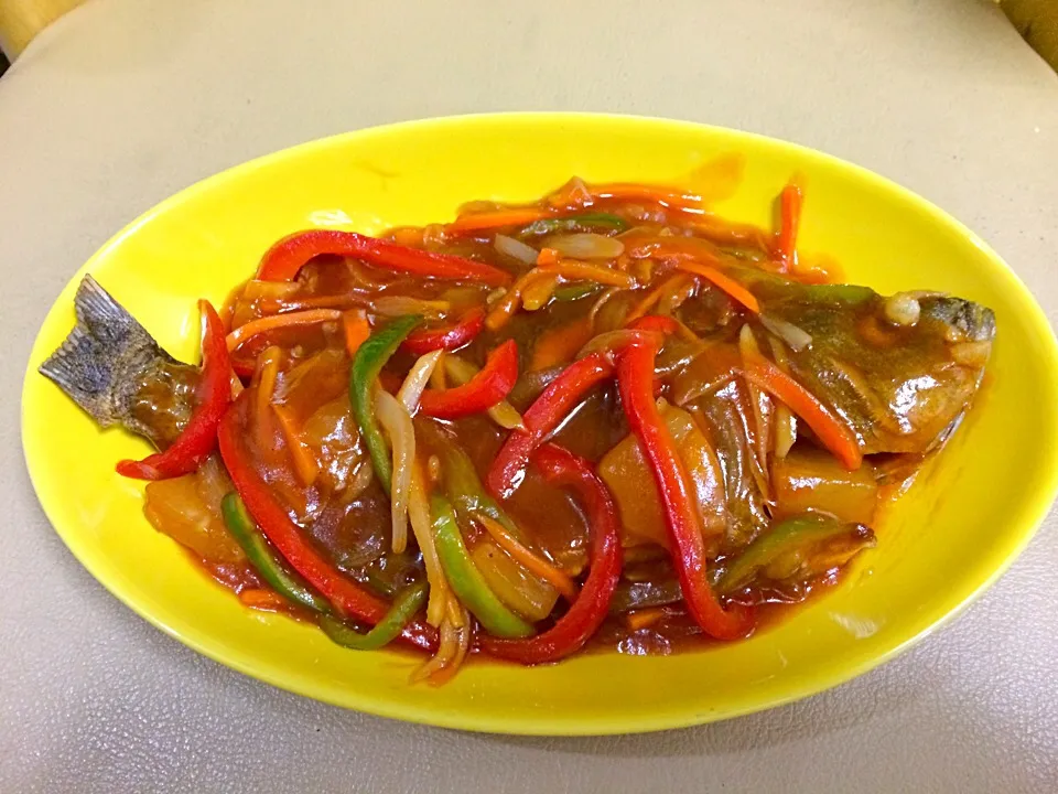 Escabeche ( Sweet & Sour Isaki fish)|Ca Ke Ryさん