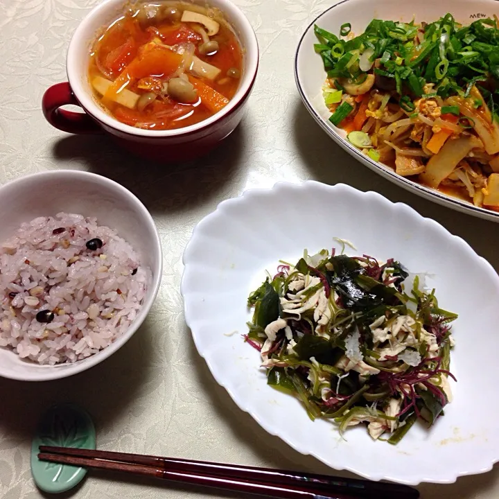 今日の夜ご飯。|いっしーさん