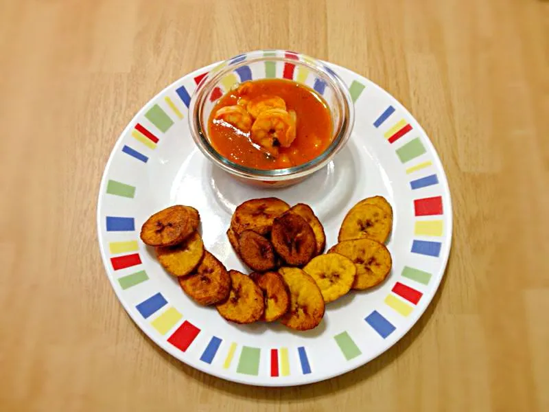 Yellow Plantain & Shrimps|Yari Gonzálezさん