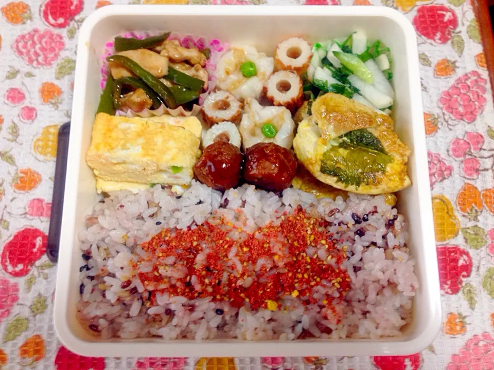 Snapdishの料理写真:お弁当.n_n.2|nacchan♪さん