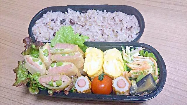 Snapdishの料理写真:本日のお弁当【2014.6/12】|lemonadeさん