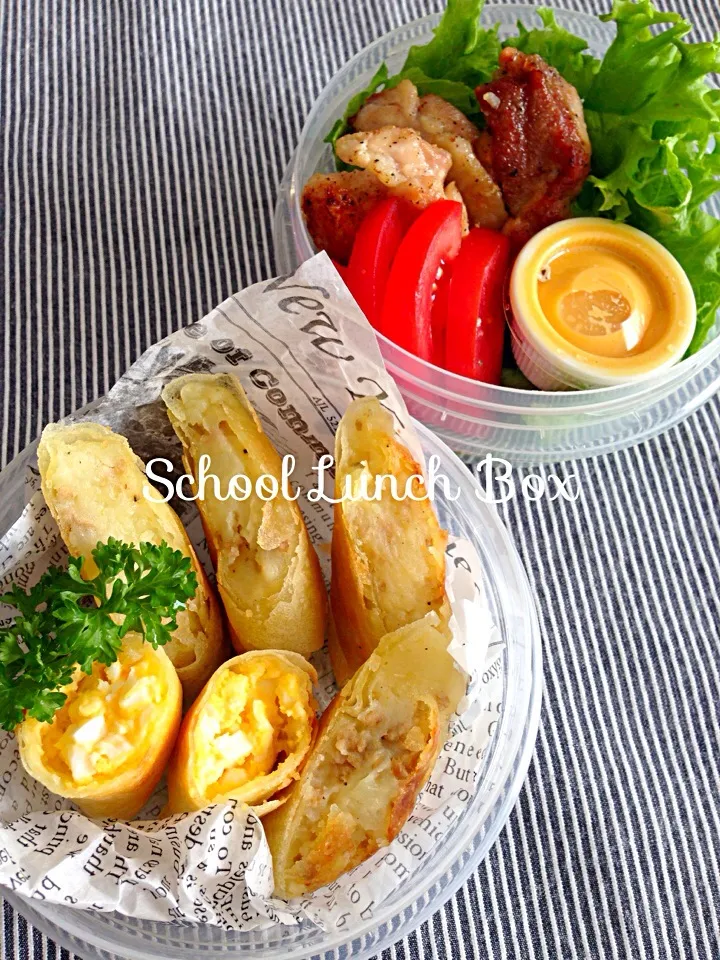 2014/06/12 中学生女子のお弁当 🍏 School Lunch Box|thanksanさん