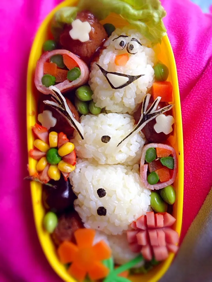 Snapdishの料理写真:Snowman Oraf|🌸ルビーかわな🌸さん