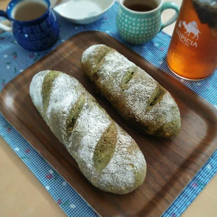 おかなさんのびっくりクープの抹茶ミルクフランス♡|yさん