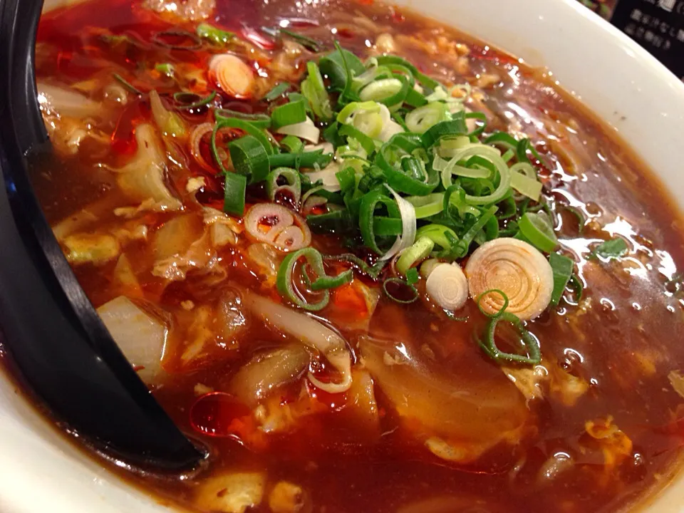 今日もブレずに酸辣湯麺。|たけうちさん