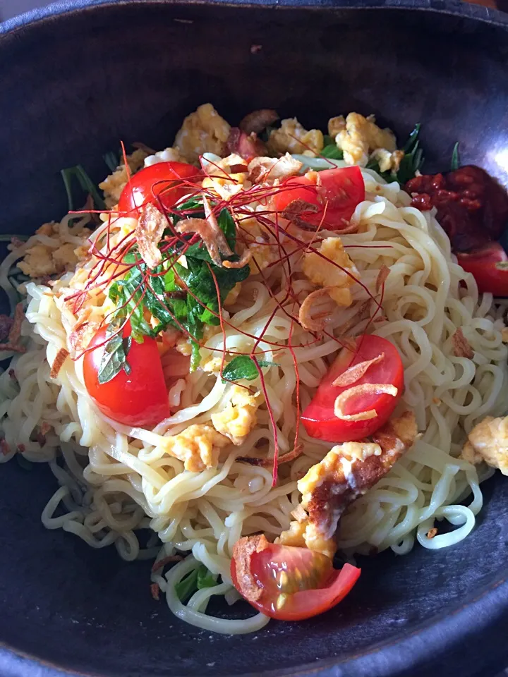 嫁のマルちゃん製麺アレンジ冷麺|Kazuya Yokotaさん