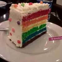 raindbow cake #cake #snack #dish #dessert|riskimaharaniさん