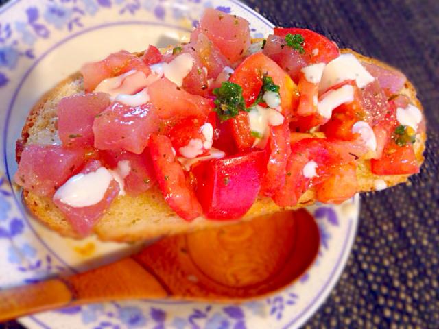 トマトのブルスケッタ で作る人気すぎる料理レシピセレクト 1ページ Snapdish スナップディッシュ