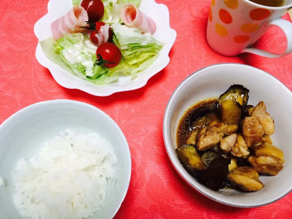 なすととりの甘酢煮|あきほさん