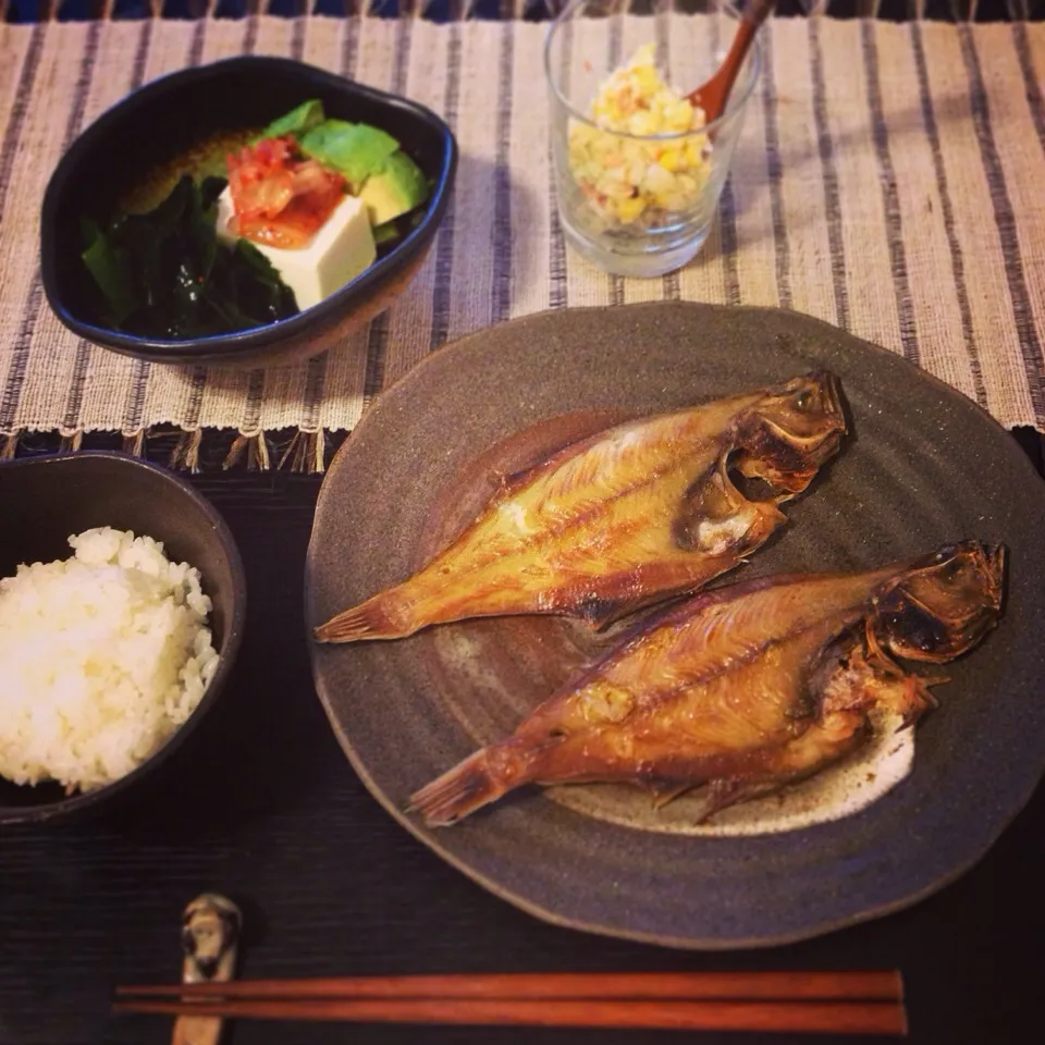 Snapdishの料理写真:今日の夜ご飯  2014.6.10.|あいこ ⁎ˇ◡ˇ⁎さん