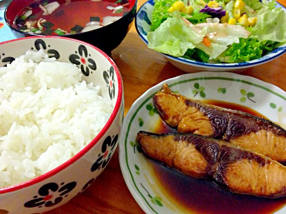 ぶりの照り焼き🐟|チビミミさん