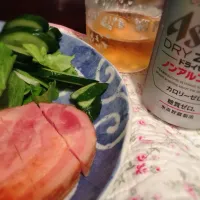 Snapdishの料理写真:厚切りベーコンステーキ|Kumiko  Yamanaさん