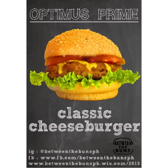 Nothing beats the classic. Our version of the classic cheeseburger - Optimus Prime
#betweenthebunsph|Tin Beroinさん