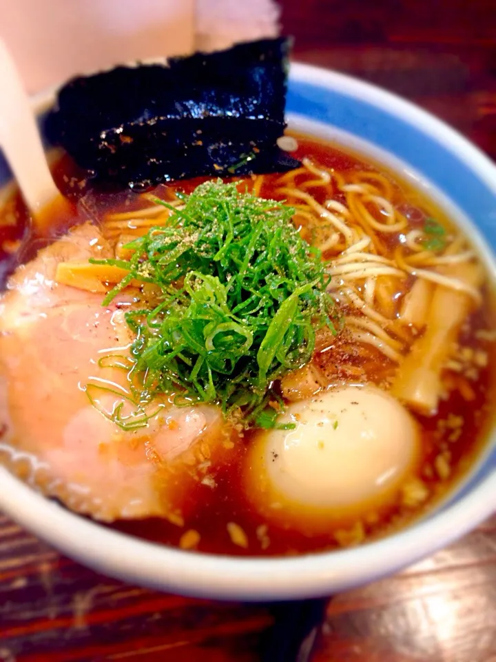 Snapdishの料理写真:味玉ラーメン  @とうかんや|石田尚之さん