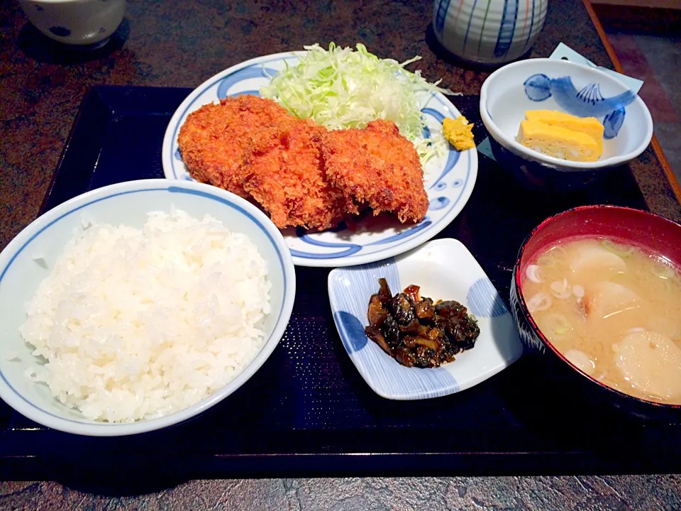 ヒレカツ定食|こんどう かずゆきさん