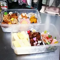 Snapdishの料理写真:みんなでお弁当！！|あかねさん