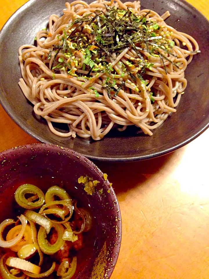 〆のざる蕎麦|中華蕎麦 銀時さん