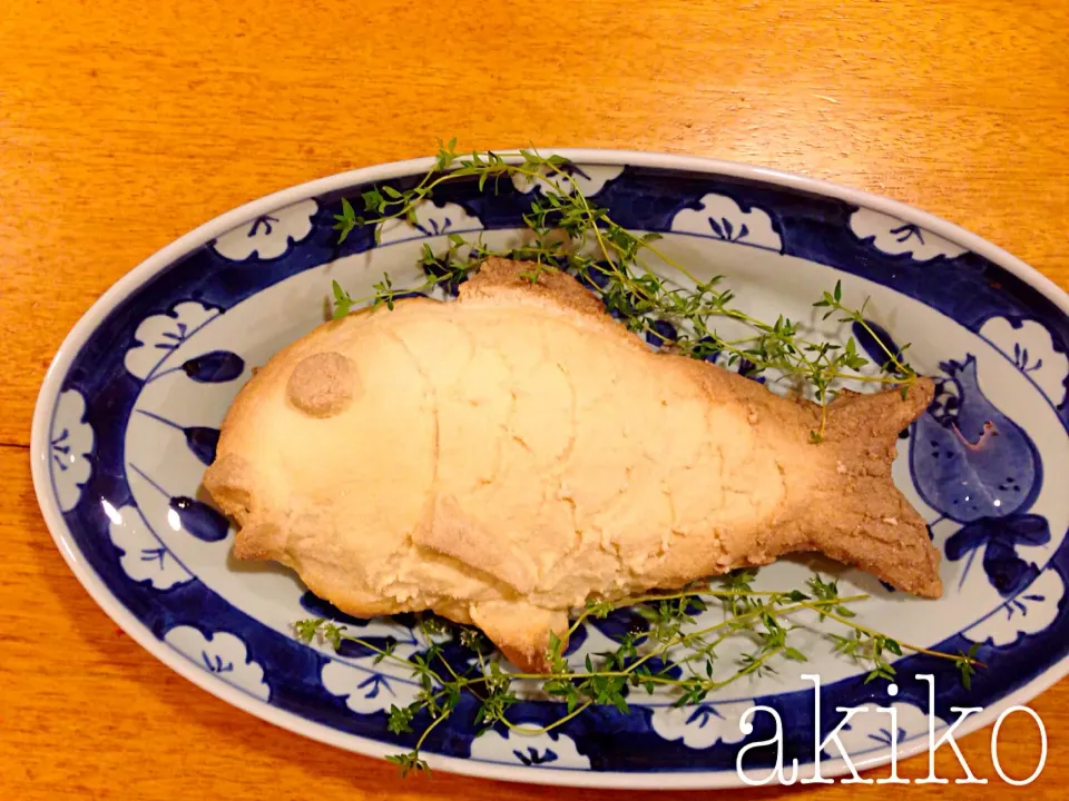 鯛の塩釜焼き、小さく見えて大きな塩釜|akikoさん