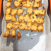 Snapdishの料理写真:Cranberry cookies|Rena Monroeさん