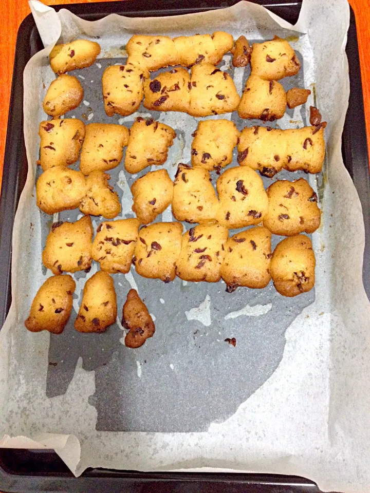 Snapdishの料理写真:Cranberry cookies|Rena Monroeさん