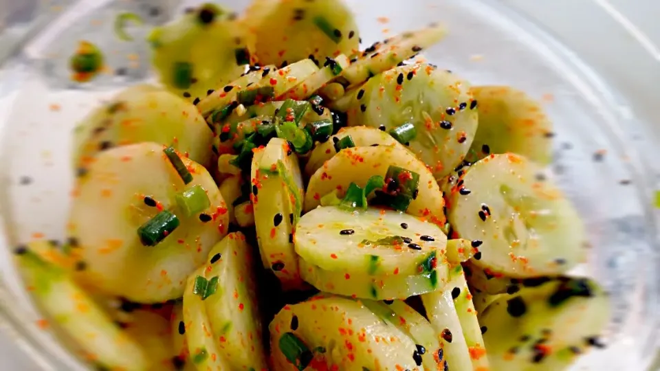 Korean cucumber salad|Skyeさん