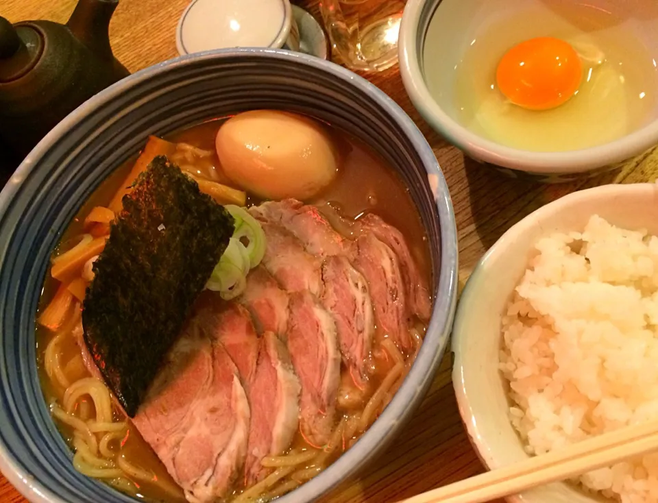 まぁともかく合うんですよラーメン🍜とTKG🍚🐣|あうあうぶーさん