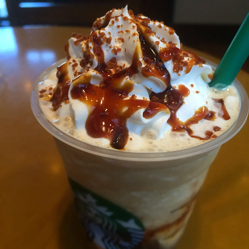 Snapdishの料理写真:Marble Caramel Coffee Jelly Frappuccino|hirotomoさん