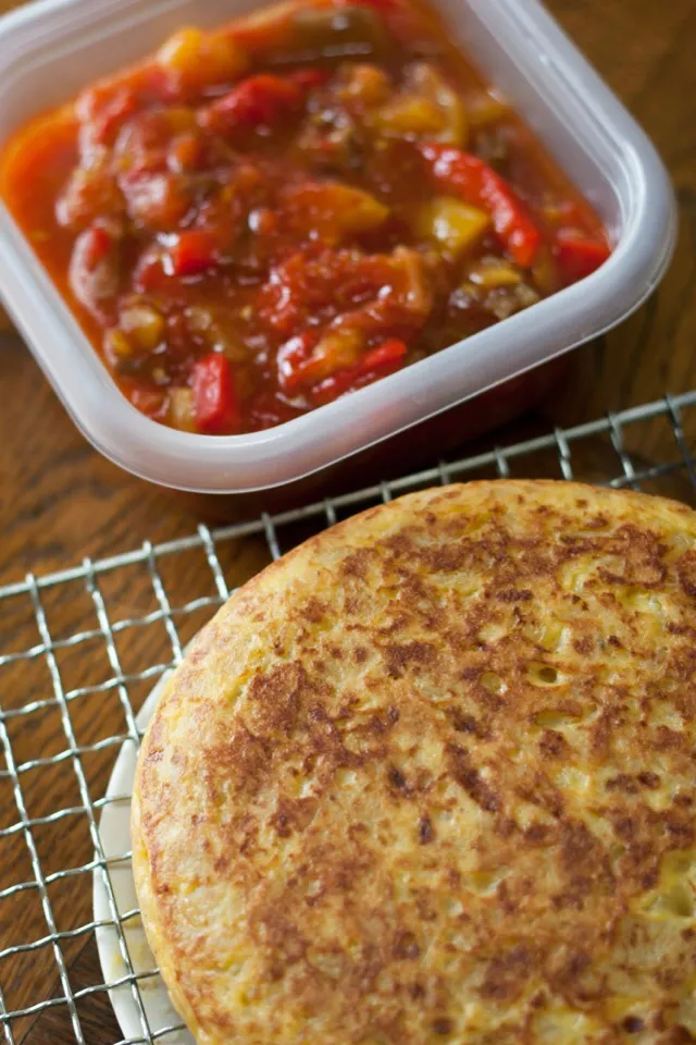 Escalivada y Tortilla de patatas|mioさん