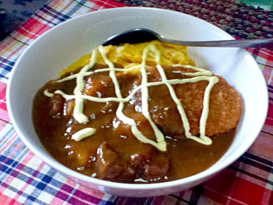 特製カレー丼>_<|道善英将さん