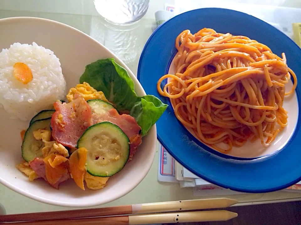 Snapdishの料理写真:エビクリームソースパスタ|viviさん