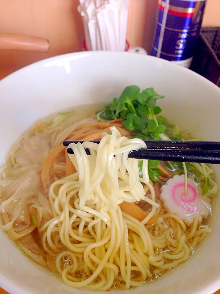 塩中華そばの麺|黒澤 真生さん