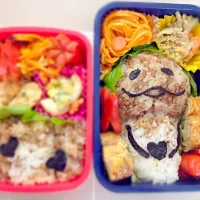 Snapdishの料理写真:なめこ弁当|ろーるさん