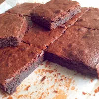 Snapdishの料理写真:Chocolate Chip Brownie|Sumalee Choojaiさん