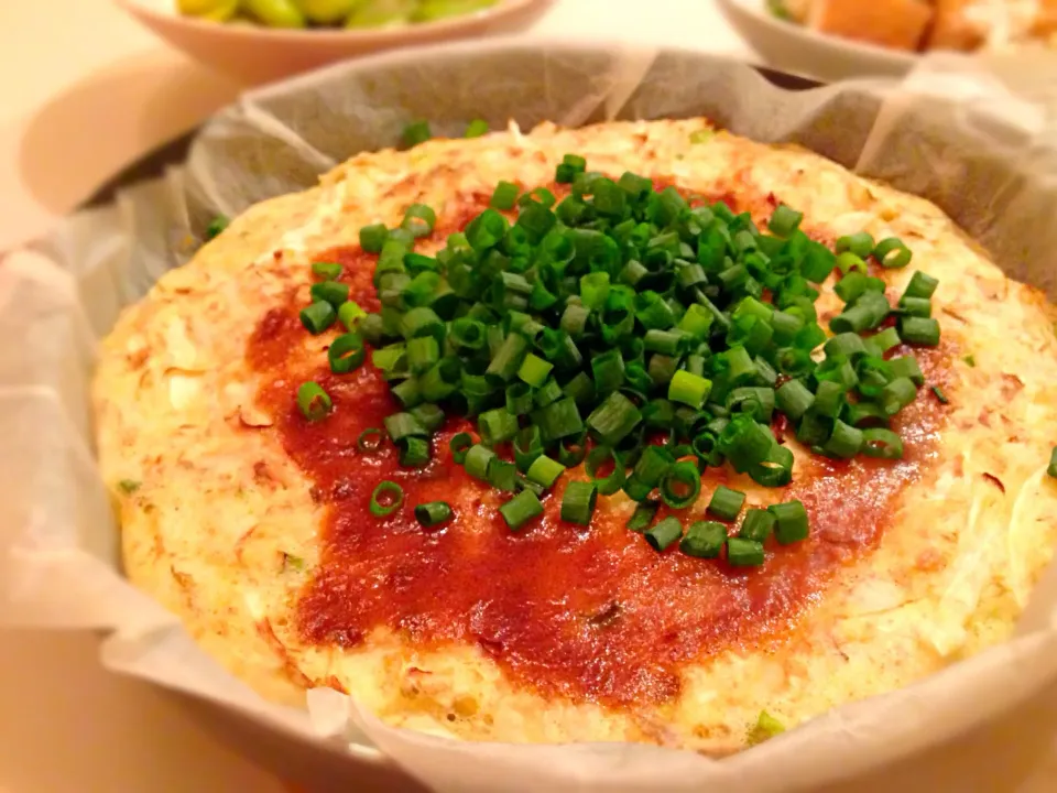 Snapdishの料理写真:志野さんの料理 長芋とろろ焼き|ゆぅみんさん