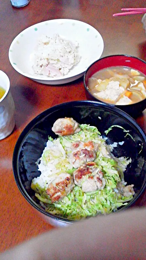 しょうが焼き丼|まみこさん