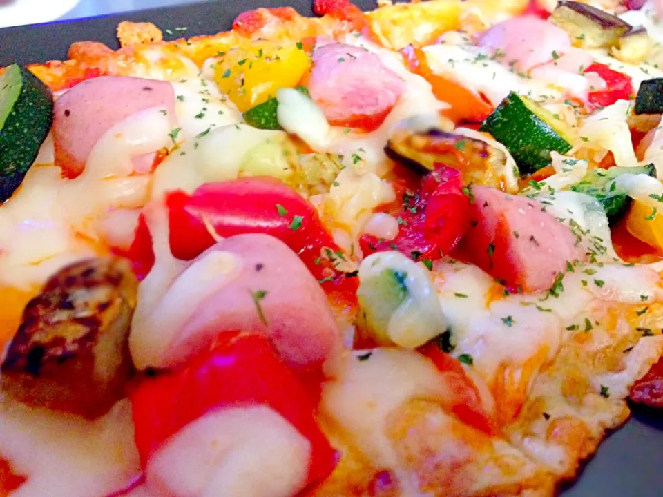 Mixed Vegs. Pizza|Liezlさん