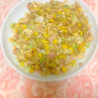 Snapdishの料理写真:豆腐チャーハン。|めぐもさん