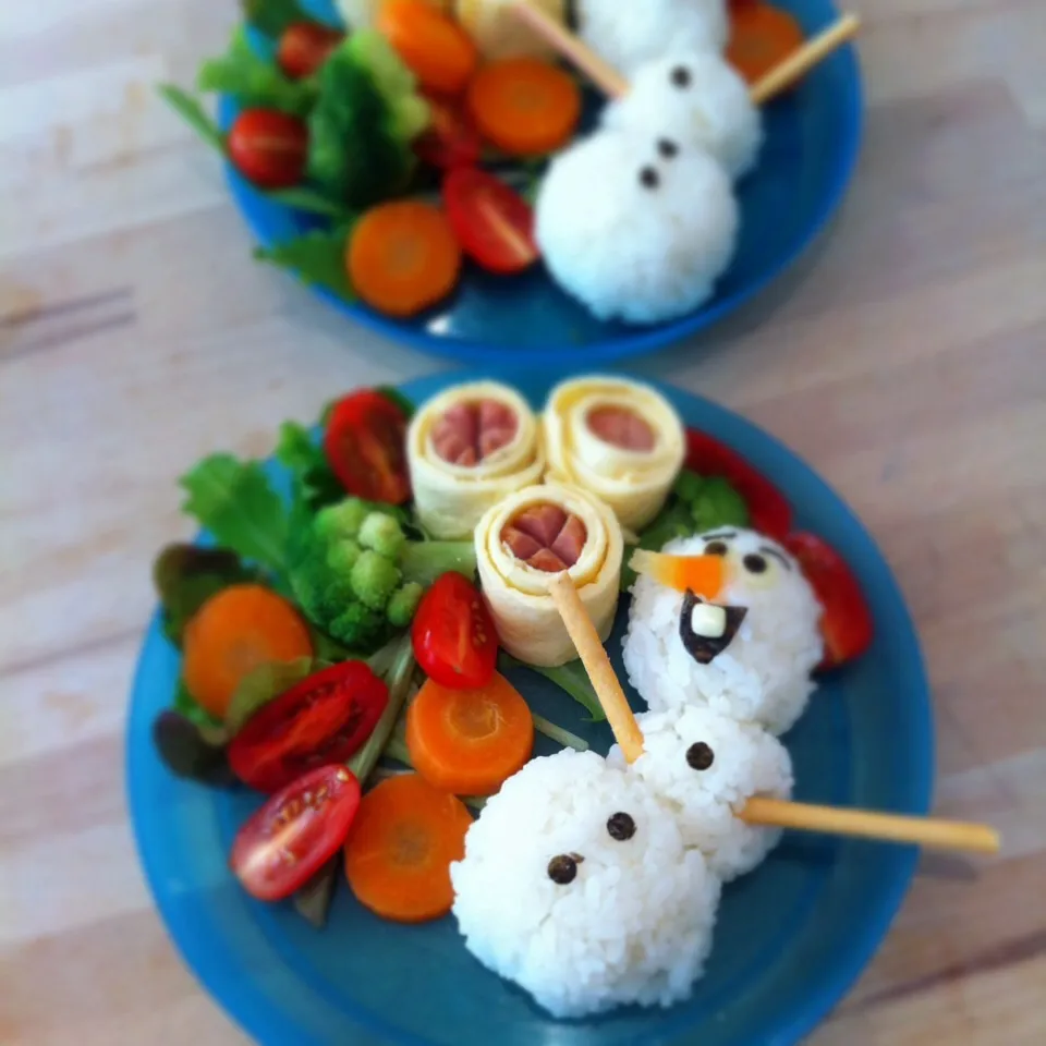 Frozen Olaf dinner for kids tonight!|Carol Liさん