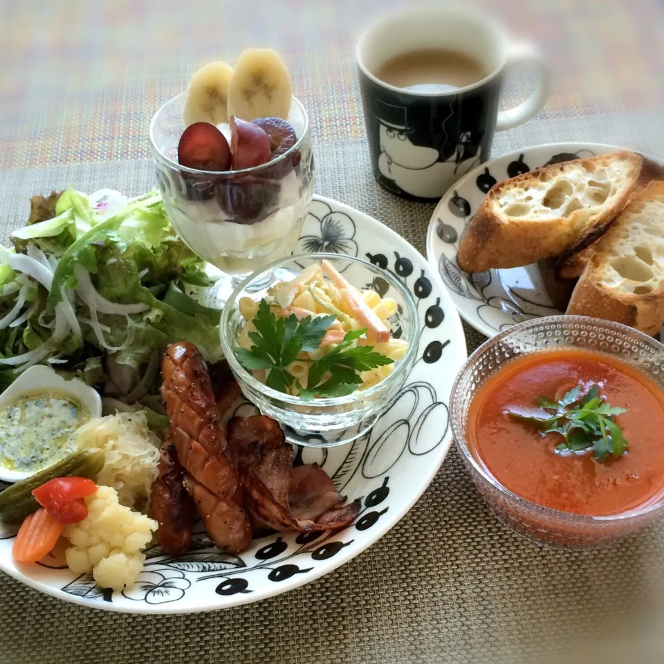 今日の朝ごはん|ぺんぎんさん