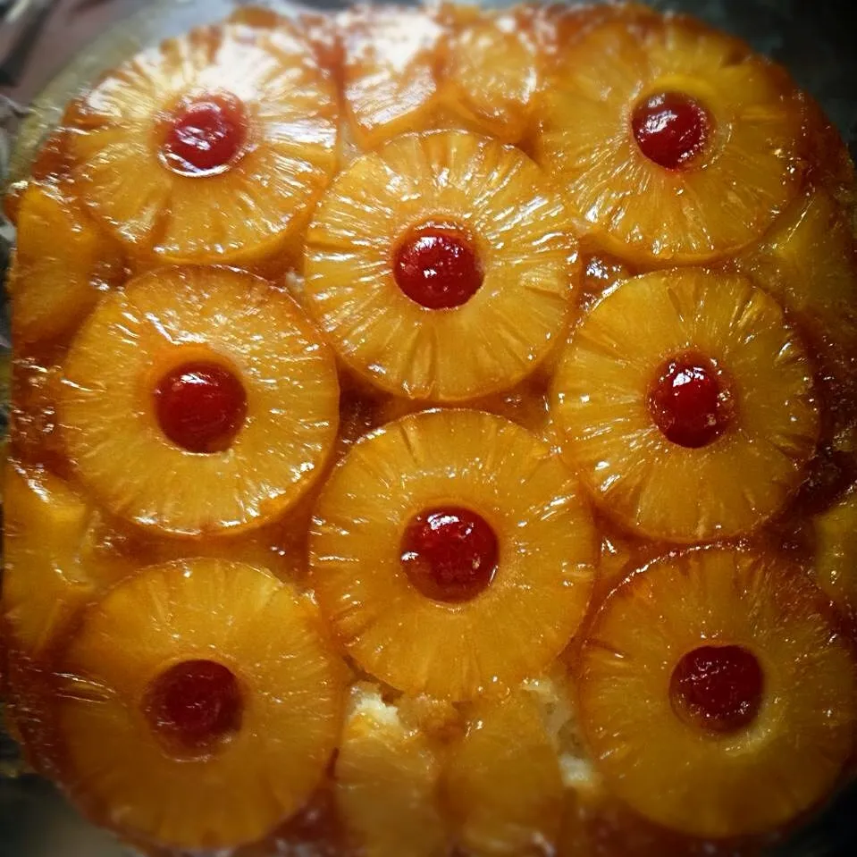 Snapdishの料理写真:メキシカンぱぱが大好きなPiña upside-down cake|Izumi Rさん