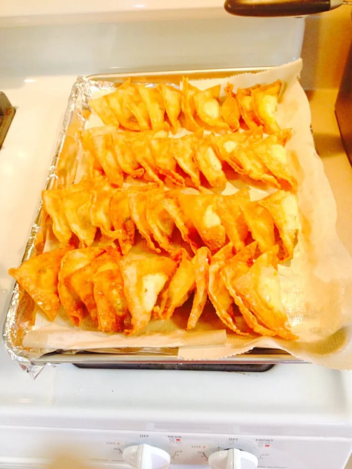 Cheesy wontons|angela johnsonさん