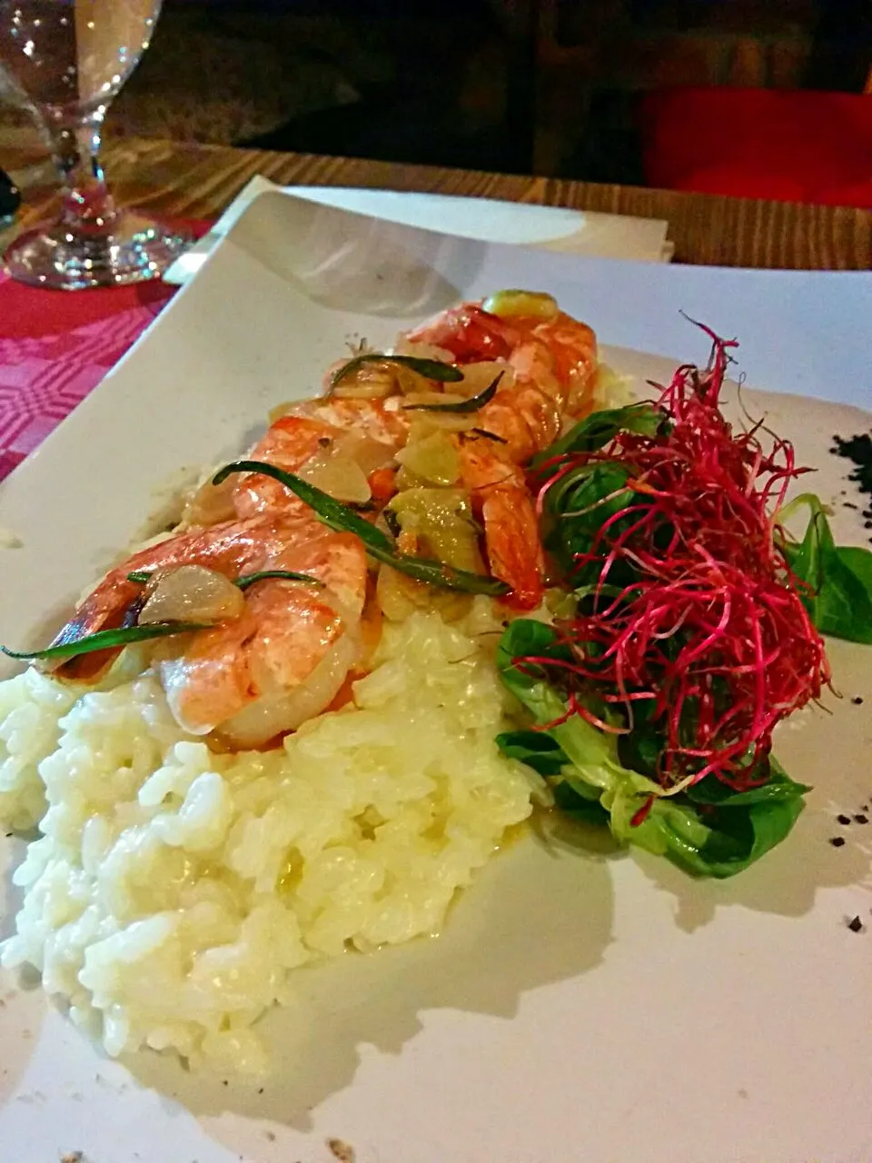 Shrimps risotto|LucieFoodさん