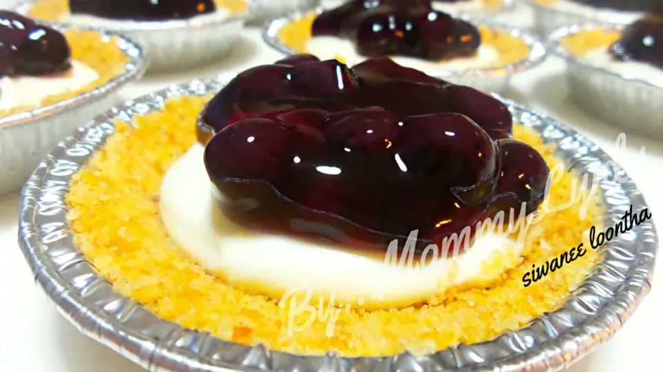 blueberry cheese pie|siwanee loonthaさん