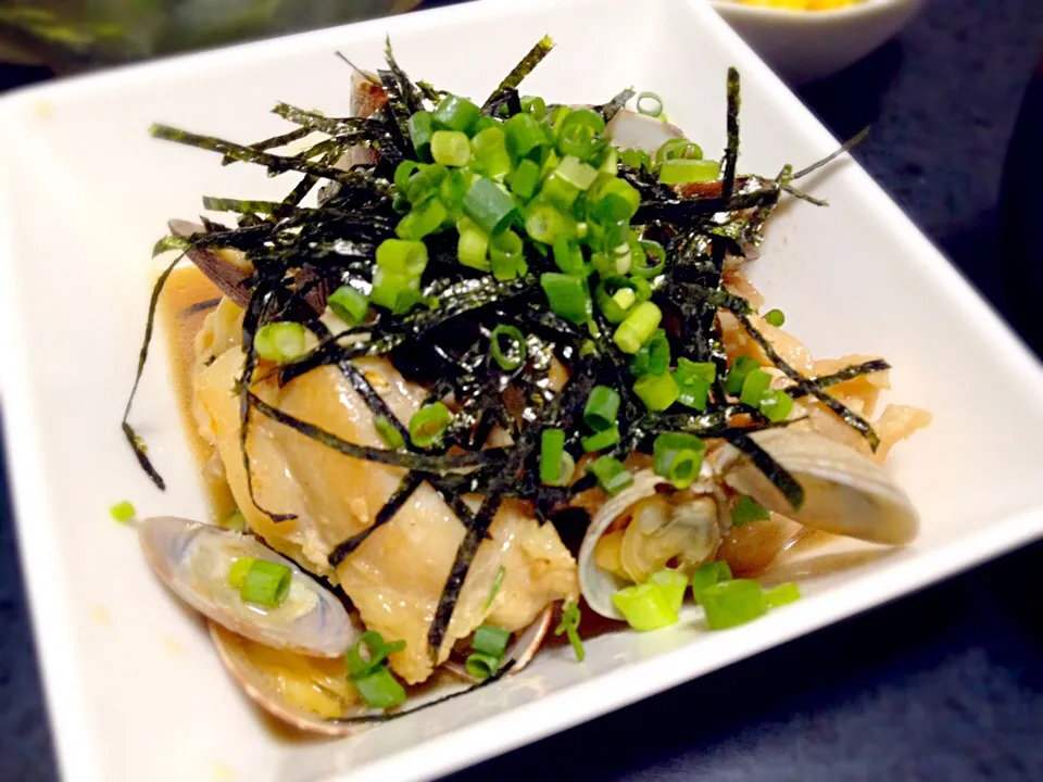 鶏とアサリの和風炒め煮|こにたんさん