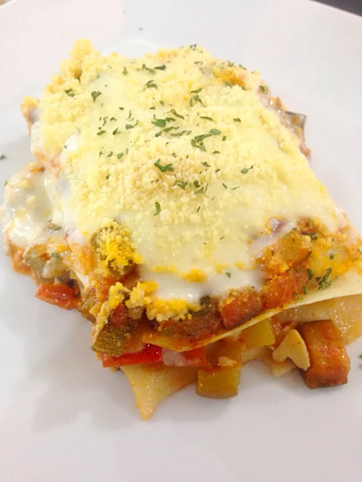 Snapdishの料理写真:Ratatouille Lasagna|krystinejさん