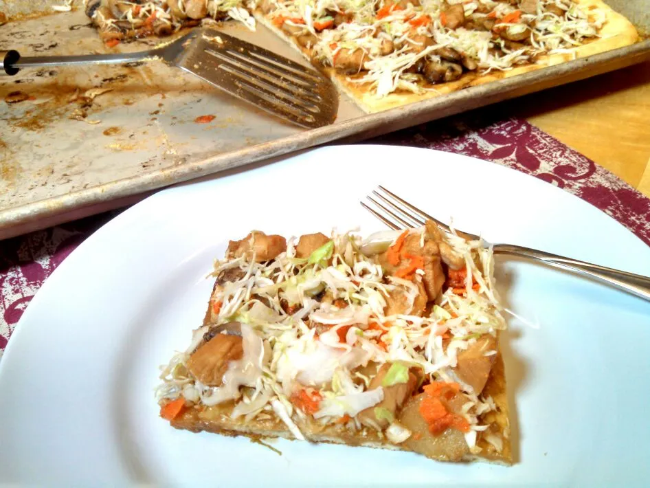 Asian Honey Chicken Pizza|Sashi Steinerさん