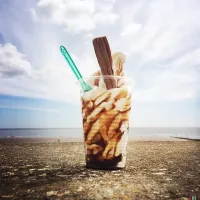 Snapdishの料理写真:Ice-cream for a sunny day on the beach!!|Sharing Plates blogさん