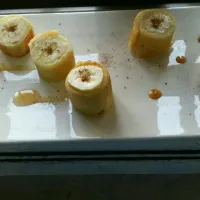 Snapdishの料理写真:banana roll dessert|김종민さん