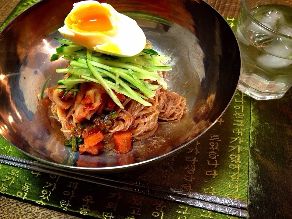 実家で冷麺|GENKI未来さん