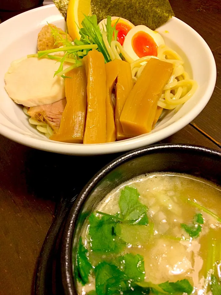 Snapdishの料理写真:濃厚鶏塩つけ麺 なおきスペシャル！|原田 孝之さん